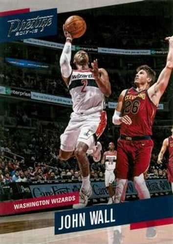 #146 John Wall - Washington Wizards - 2017-18 Panini Prestige Basketball