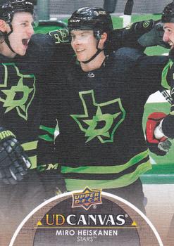 #C146 Miro Heiskanen - Dallas Stars - 2021-22 Upper Deck - UD Canvas Hockey