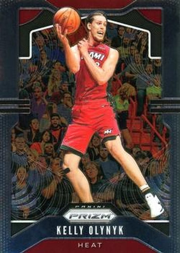 #146 Kelly Olynyk - Miami Heat - 2019-20 Panini Prizm Basketball