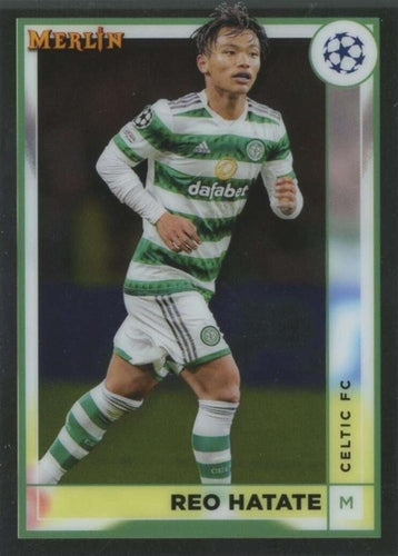 #146 Reo Hatate - Celtic - 2022-23 Merlin Chrome UEFA Club Competitions Soccer