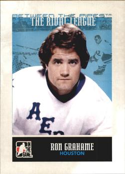 #146 Ron Grahame - Houston Aeros - 2009-10 In The Game Between The Pipes Hockey