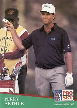 #146 Perry Arthur - 1991 Pro Set PGA Tour Golf
