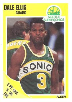 #146 Dale Ellis - Seattle SuperSonics - 1989-90 Fleer Basketball