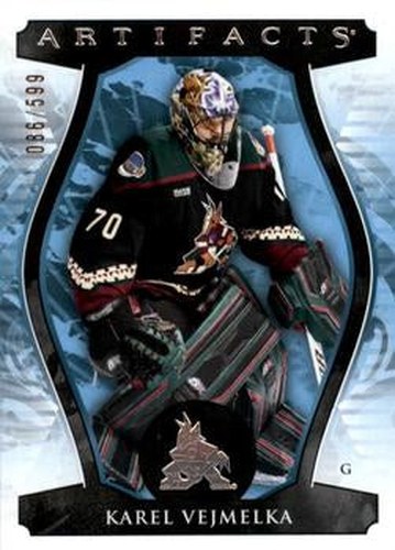 #146 Karel Vejmelka - Arizona Coyotes - 2023-24 Upper Deck Artifacts Hockey