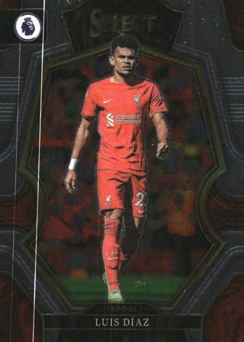 #146 Luis Diaz - Liverpool - 2022-23 Panini Select Premier League Soccer