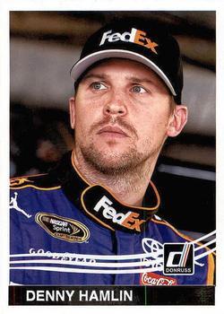 #146 Denny Hamlin - Joe Gibbs Racing - 2017 Donruss Racing