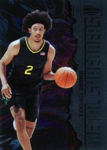 #146 Kendall Brown - 2022 SkyBox Metal Universe Champions