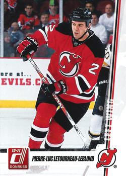 #146 Pierre-Luc Letourneau-Leblond - New Jersey Devils - 2010-11 Donruss Hockey
