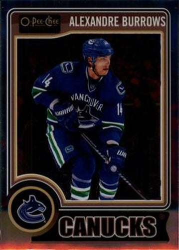 #146 Alexandre Burrows - Vancouver Canucks - 2014-15 O-Pee-Chee Platinum Hockey