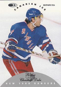 #146 Christian Dube - New York Rangers - 1996-97 Donruss Canadian Ice Hockey