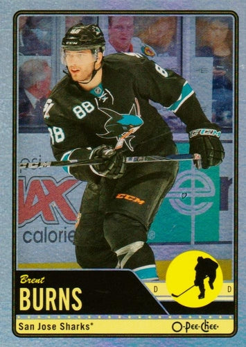 #146 Brent Burns - San Jose Sharks - 2012-13 O-Pee-Chee - Rainbow Hockey