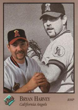 #146 Bryan Harvey - California Angels - 1992 Studio Baseball