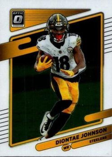 #146 Diontae Johnson - Pittsburgh Steelers - 2021 Donruss Optic Football