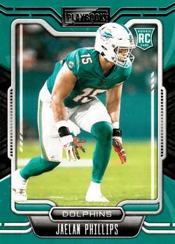 #146 Jaelan Phillips - Miami Dolphins - 2021 Panini Playbook Football