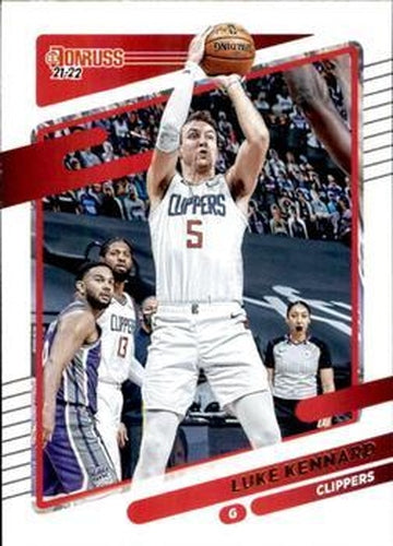 #146 Luke Kennard - Los Angeles Clippers - 2021-22 Donruss Basketball