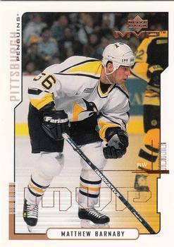 #146 Matthew Barnaby - Pittsburgh Penguins - 2000-01 Upper Deck MVP Hockey