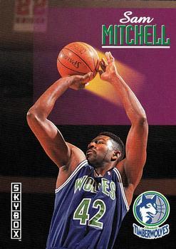 #146 Sam Mitchell - Minnesota Timberwolves - 1992-93 SkyBox Basketball