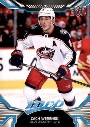 #146 Zach Werenski - Columbus Blue Jackets - 2022-23 Upper Deck MVP Hockey