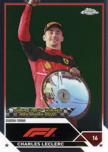 #146 Charles Leclerc - Scuderia Ferrari - 2023 Topps Chrome Formula 1 Racing