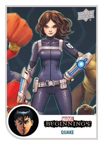 #146 Quake - 2022 Upper Deck Marvel Beginnings