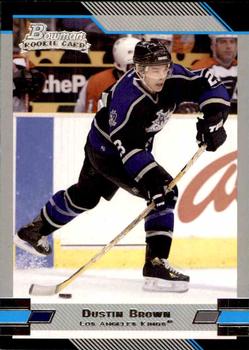 #146 Dustin Brown - Los Angeles Kings - 2003-04 Bowman Draft Picks and Prospects Hockey