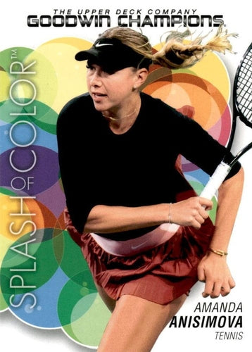 #146 Amanda Anisimova - 2023 Upper Deck Goodwin Champions