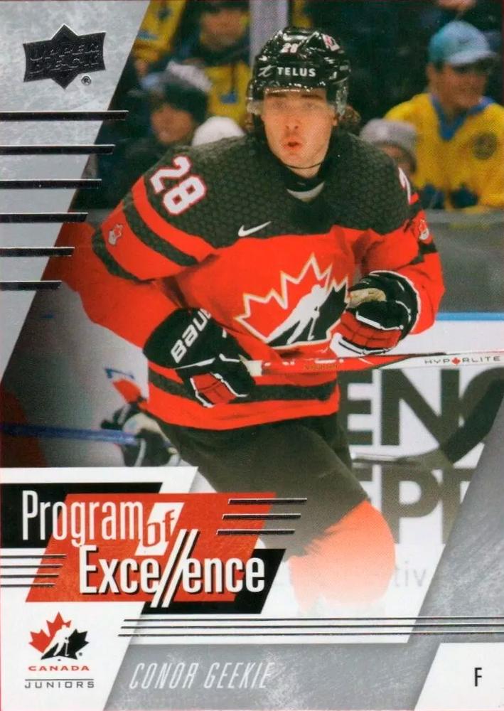 #146 Conor Geekie - Canada - 2024 Upper Deck Team Canada Juniors Hockey