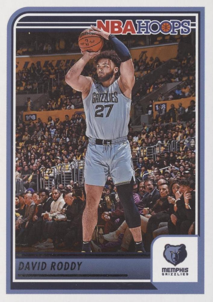 #146 David Roddy - Memphis Grizzlies - 2023-24 Hoops Basketball
