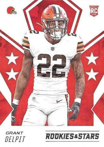 #146 Grant Delpit - Cleveland Browns - 2020 Panini Rookies & Stars Football