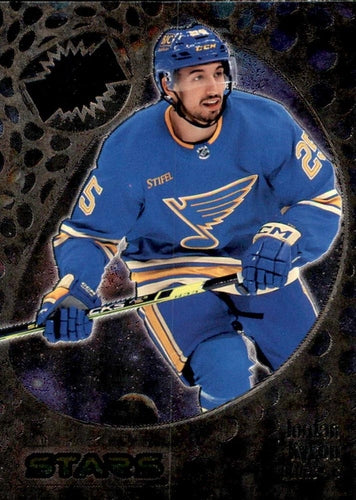 #146 Jordan Kyrou - St. Louis Blues - 2022-23 SkyBox Metal Universe Hockey
