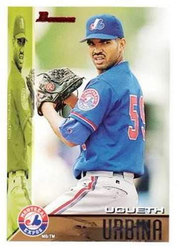 #146 Ugueth Urbina - Montreal Expos - 1995 Bowman Baseball