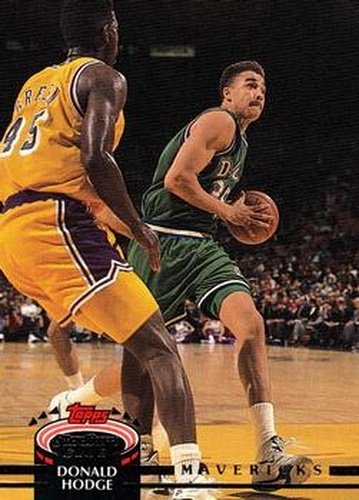 #146 Donald Hodge - Dallas Mavericks - 1992-93 Stadium Club Basketball