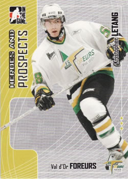 #146 Kristopher Letang - Val d'Or Foreurs - 2005-06 In The Game Heroes and Prospects Hockey