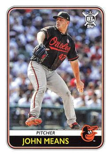 #147 John Means - Baltimore Orioles - 2020 Topps Big League Baseball