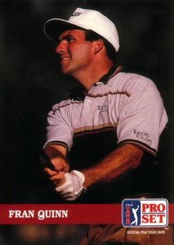 #147 Fran Quinn - 1992 Pro Set PGA Tour Golf