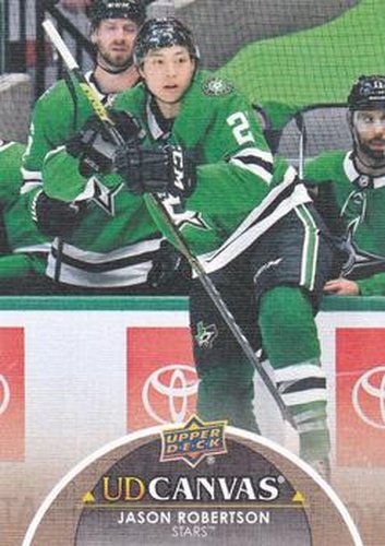 #C147 Jason Robertson - Dallas Stars - 2021-22 Upper Deck - UD Canvas Hockey