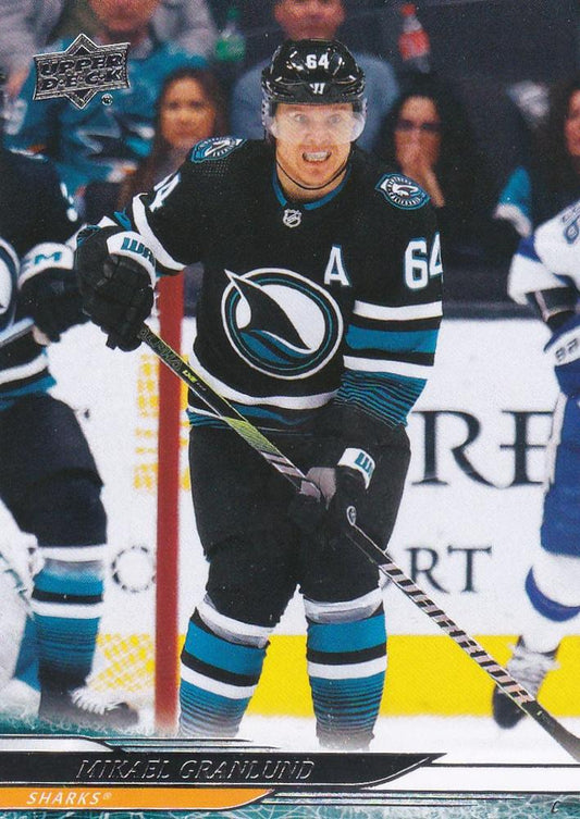 #147 Mikael Granlund - San Jose Sharks - 2024-25 Upper Deck Hockey