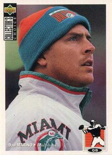 #147 Dan Marino - Miami Dolphins - 1994 Collector's Choice Football