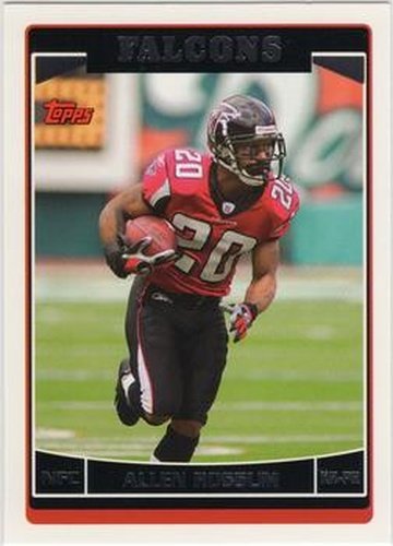 #147 Allen Rossum - Atlanta Falcons - 2006 Topps Football