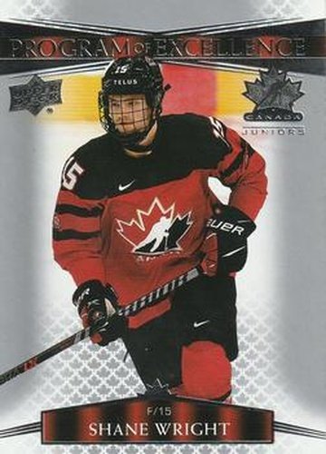 #147 Shane Wright - Canada - 2022-23 Upper Deck Team Canada Juniors Hockey