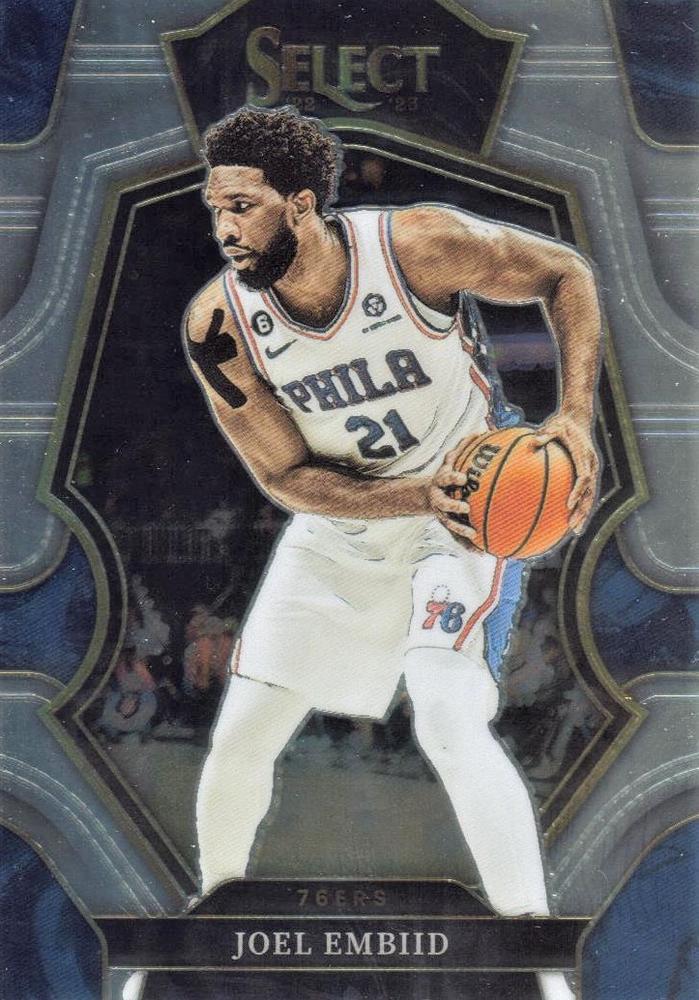 #147 Joel Embiid - Philadelphia 76ers - 2022-23 Panini Select Basketball
