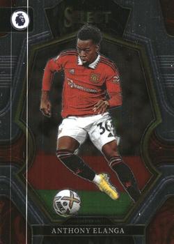 #147 Anthony Elanga - Manchester United - 2022-23 Panini Select Premier League Soccer