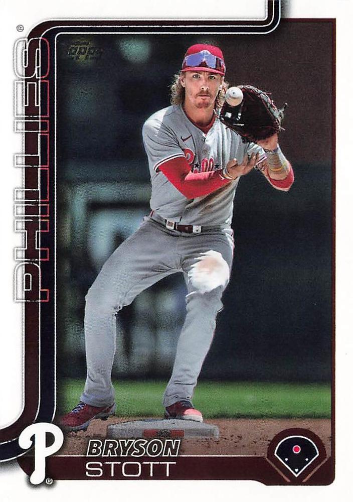 #147 Bryson Stott - Philadelphia Phillies - 2025 Topps Baseball