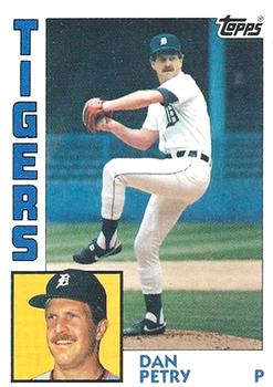 #147 Dan Petry - Detroit Tigers - 1984 Topps Baseball