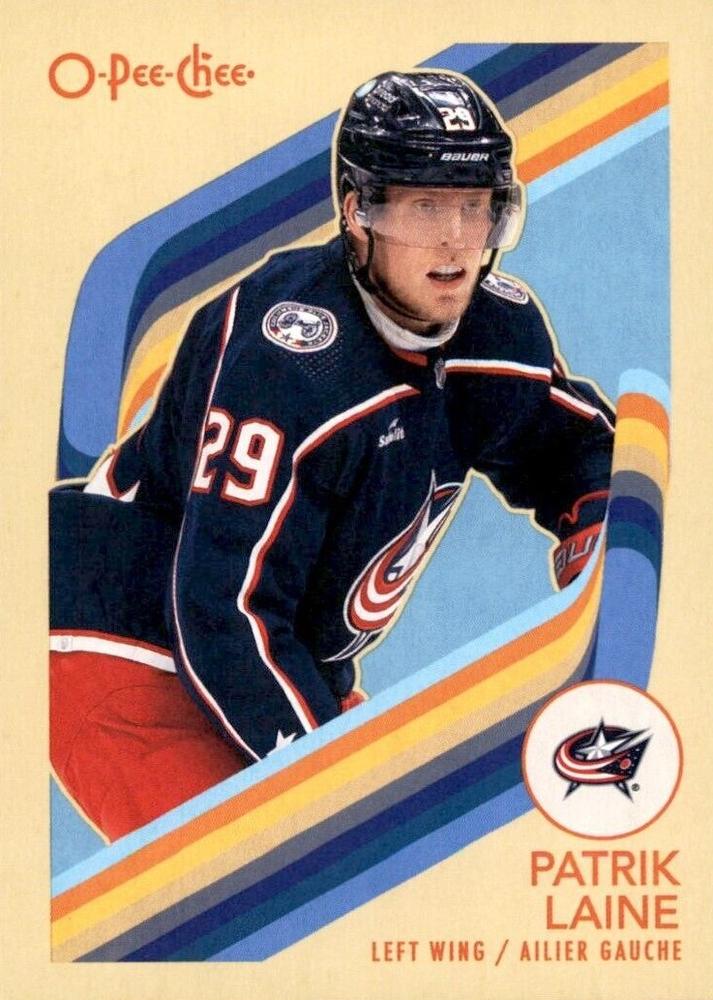 #147 Patrik Laine - Columbus Blue Jackets - 2023-24 O-Pee-Chee - Retro Hockey