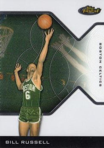 #147 Bill Russell - Boston Celtics - 2004-05 Finest Basketball