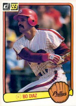 #147 Bo Diaz - Philadelphia Phillies - 1983 Donruss Baseball