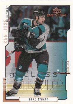 #147 Brad Stuart - San Jose Sharks - 2000-01 Upper Deck MVP Hockey
