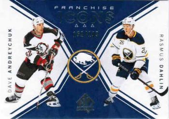 #147 Dave Andreychuk / Rasmus Dahlin - Buffalo Sabres - 2018-19 SP Authentic Hockey