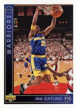 #147 Chris Gatling - Golden State Warriors - 1993-94 Upper Deck Basketball